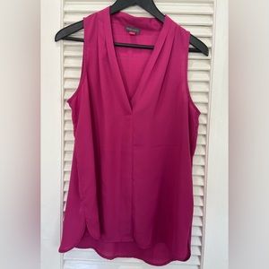 Vince Camuto Pink tank blouse. Size Medium